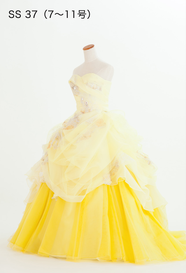【国産特価】シャーベットカラーの可愛いカラードレス♪７~11号（後ろ編上げ） ウェディングドレス